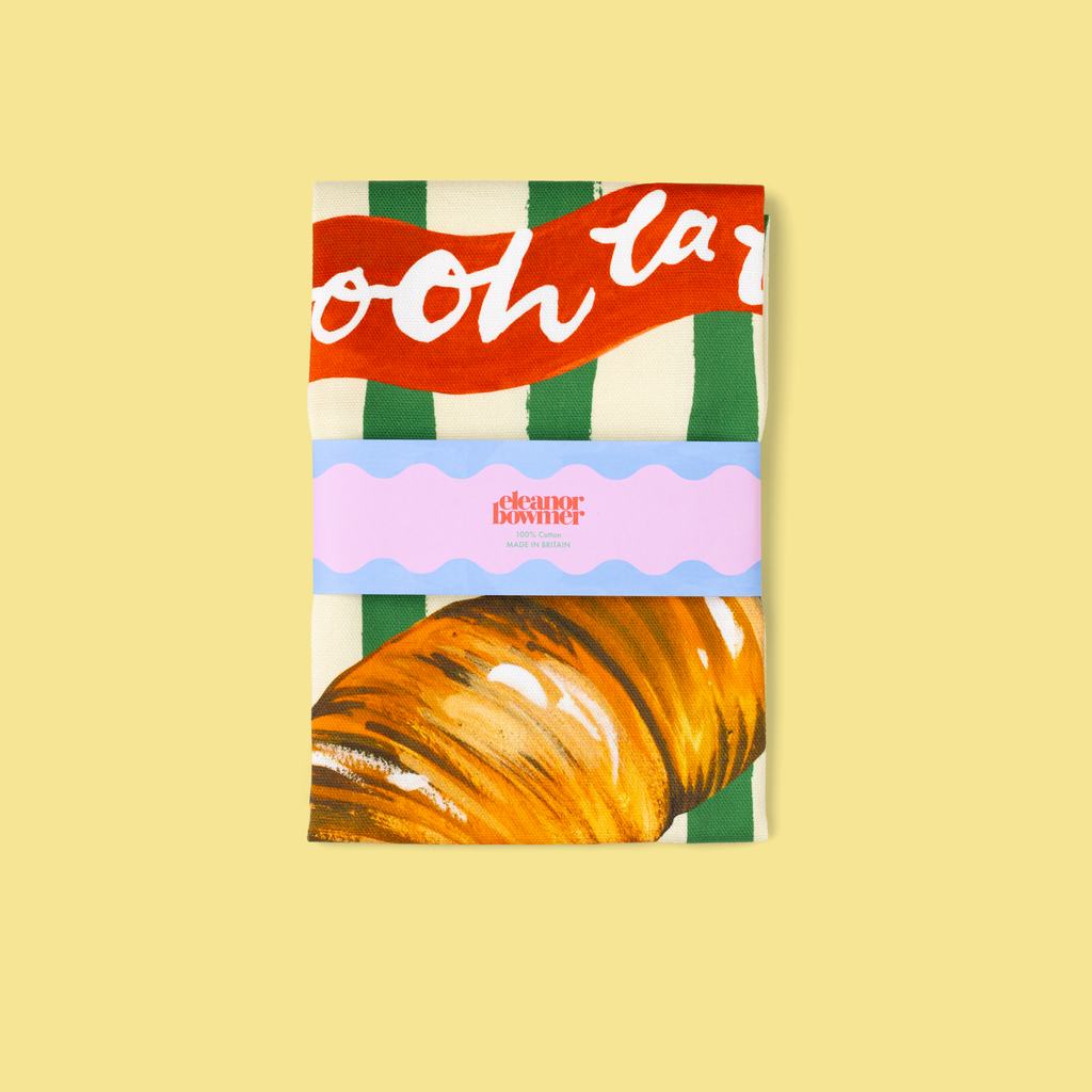 Oooh La La Croissant Tea Towel