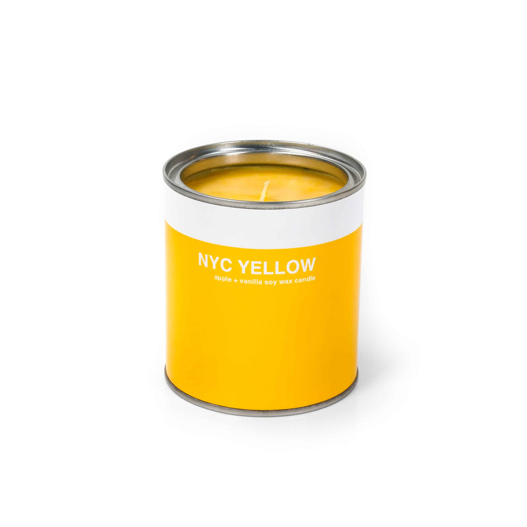NEW YORK YELLOW CAN CANDLE (APPLE+VANILLA)