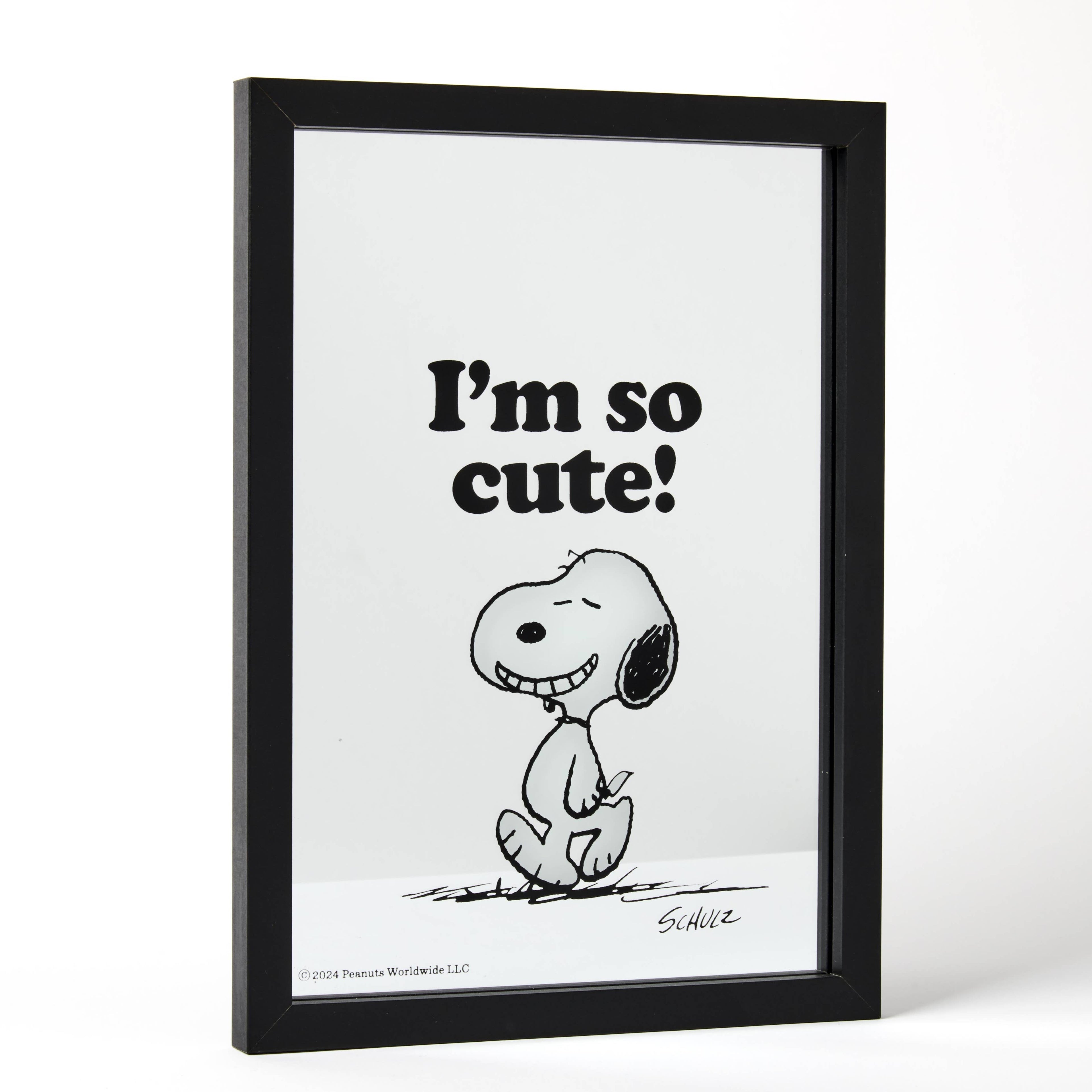 Peanuts Cute Framed Mirror