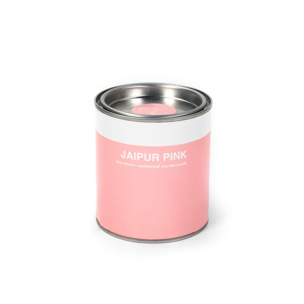 JAIPUR PINK CAN CANDLE (SANDALWOOD + LOTUS FLOWER)